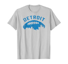 Ladda upp bild till gallerivisning, Vintage Detroit Michigan Cityscape Retro Football T-Shirt 287406
