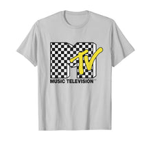 Ladda upp bild till gallerivisning, Checkered MTV Logo Checkerboard Print T-Shirt 112178

