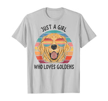 Ladda upp bild till gallerivisning, Funny shirts V-neck Tank top Hoodie sweatshirt usa uk au ca gifts for Girl Who Loves Golden Retrievers Dog Gifts  T-Shirt 229210
