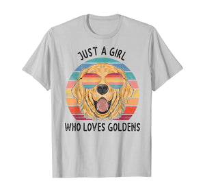 Funny shirts V-neck Tank top Hoodie sweatshirt usa uk au ca gifts for Girl Who Loves Golden Retrievers Dog Gifts  T-Shirt 229210