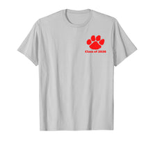 Ladda upp bild till gallerivisning, Funny shirts V-neck Tank top Hoodie sweatshirt usa uk au ca gifts for Class of 2026 Red Tiger Paw Print Shirt 4001897
