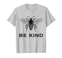 Ladda upp bild till gallerivisning, Unisex Mens Womens T Shirt Black Bee Kind 80759
