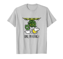 Ladda upp bild till gallerivisning, Funny shirts V-neck Tank top Hoodie sweatshirt usa uk au ca gifts for Funny OMG, I'm flying Oh my god turtles T-Shirt 365125
