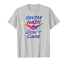 Ladda upp bild till gallerivisning, Funny shirts V-neck Tank top Hoodie sweatshirt usa uk au ca gifts for Swim Hair Don't Care Funny Swimming T-Shirt Gift 1878735
