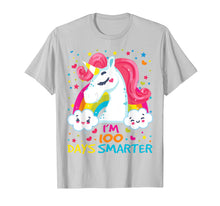 Ladda upp bild till gallerivisning, Funny shirts V-neck Tank top Hoodie sweatshirt usa uk au ca gifts for Adorable 100th Day of School Unicorn Shirt, 100 Days Smarter 1532105
