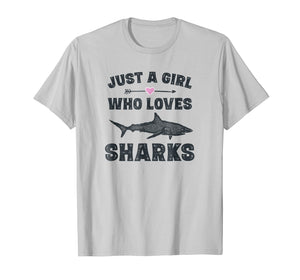 Funny shirts V-neck Tank top Hoodie sweatshirt usa uk au ca gifts for Funny Shark Shirt Gifts for Teen Girls Cute Sharks T-Shirt 3028479