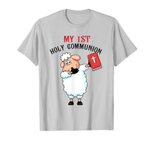 Ladda upp bild till gallerivisning, Funny shirts V-neck Tank top Hoodie sweatshirt usa uk au ca gifts for Cute Lamp My 1st Holy Communion Christian T Shirt Gift Boy 1455293
