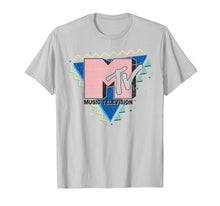 Ladda upp bild till gallerivisning, MTV Pink Stripes Logo 90's Retro Design Graphic T-Shirt
