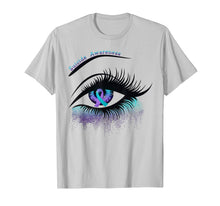 Ladda upp bild till gallerivisning, Funny shirts V-neck Tank top Hoodie sweatshirt usa uk au ca gifts for Suicide Prevention Purple Ribbon and Eyes Men &amp; Women Shirt 1518802
