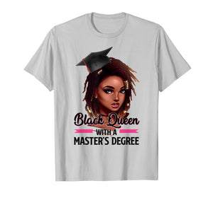 Funny shirts V-neck Tank top Hoodie sweatshirt usa uk au ca gifts for Black Queen Masters Degree Tshirt MSW MBA Graduation Gifts 843586