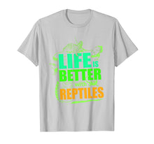 Ladda upp bild till gallerivisning, Funny shirts V-neck Tank top Hoodie sweatshirt usa uk au ca gifts for Life Is Better With Reptiles TShirt Leopard Gecko Shirt 1802855
