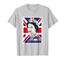 Ladda upp bild till gallerivisning, Queen Elizabeth Ii + Union Jack T-Shirt
