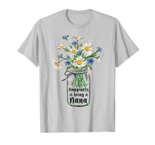 Ladda upp bild till gallerivisning, Women Happiness Is Being Nana Life T-Shirt Flower Art 636593
