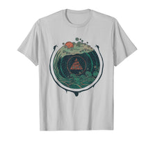 Ladda upp bild till gallerivisning, Water Cool Hand Drawn Nature Graphic T-Shirt 126946
