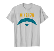 Ladda upp bild till gallerivisning, Funny Football Jacksonville Fu Manchu Mustache Fan | Minshew T-Shirt 113080
