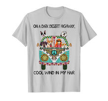 Ladda upp bild till gallerivisning, In Hair On Dark Highway A Desert Corgi Cool Wind Hippie Dog  T-Shirt 146340

