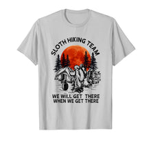 Ladda upp bild till gallerivisning, Sloth Hiking Team Will Get We There T-Shirt 417610

