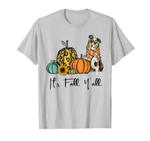 Ladda upp bild till gallerivisning, It's Fall Y'all Aussie Dog Leopard Pumpkin Falling Dog T-Shirt 343713
