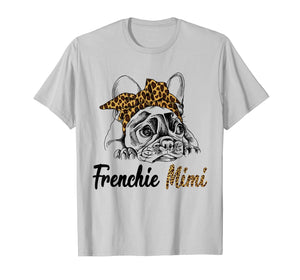 Funny shirts V-neck Tank top Hoodie sweatshirt usa uk au ca gifts for Cute French Bulldog Costume Frenchie Mimi Gifts Leopard Skin T-Shirt 1196220