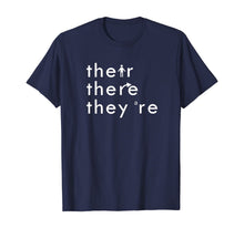 Ladda upp bild till gallerivisning, There Their They're English Grammar Teacher Funny White Text 255187
