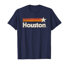 Ladda upp bild till gallerivisning, Vintage Houston Texas T-Shirt Houston Strong Stripes T-Shirt 113273
