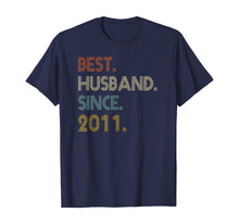 Ladda upp bild till gallerivisning, Funny shirts V-neck Tank top Hoodie sweatshirt usa uk au ca gifts for 9th Wedding Anniversary Gifts Best Husband Since 2011 T-Shirt 766164
