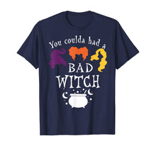 Ladda upp bild till gallerivisning, Vintage You Coulda Had a Bad Witch Halloween Funny T-Shirt 36906
