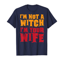 Ladda upp bild till gallerivisning, I'm Not A Witch Funny Halloween Couples Costume Shirt T-Shirt 455437

