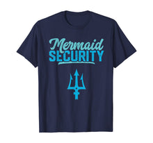 Ladda upp bild till gallerivisning, Merman Mermaid Security Shirt Swimmer Gift Funny Swimming T-Shirt 208826
