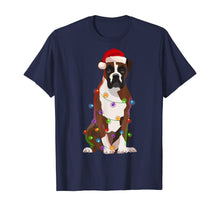 Ladda upp bild till gallerivisning, Funny shirts V-neck Tank top Hoodie sweatshirt usa uk au ca gifts for Boxer Dog Christmas Lights Xmas Dog Lover T-Shirt 1026238
