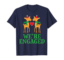 Ladda upp bild till gallerivisning, Funny shirts V-neck Tank top Hoodie sweatshirt usa uk au ca gifts for Christmas Engagement We&#39;re Engaged Reindeer Gifts T-Shirt 1115371

