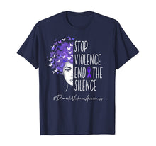 Ladda upp bild till gallerivisning, Stop Violence End Silence T-Shirt Domestic Violence Support T-Shirt 97589
