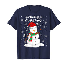 Ladda upp bild till gallerivisning, Funny shirts V-neck Tank top Hoodie sweatshirt usa uk au ca gifts for Christmas - Merry Christmas Snowman T-Shirt 911012

