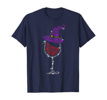 Ladda upp bild till gallerivisning, Funny Witch Wine Tshirt Halloween Tee Womens Wine lover Gift 115751
