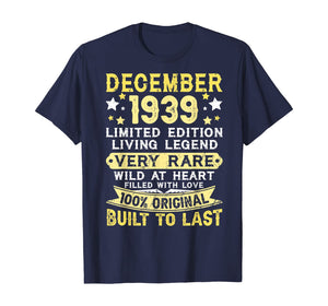 Funny shirts V-neck Tank top Hoodie sweatshirt usa uk au ca gifts for 1939 December 80 Years Old Tee 80th Birthday Gifts Christmas T-Shirt 631572