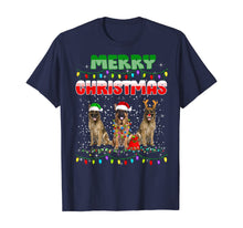 Ladda upp bild till gallerivisning, Funny shirts V-neck Tank top Hoodie sweatshirt usa uk au ca gifts for German Shepherd Dog Tree Christmas Sweater Xmas Dogs Gifts T-Shirt 897453

