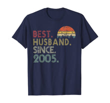 Ladda upp bild till gallerivisning, 15th Wedding Anniversary Gifts Best Husband Since 2005 TShirt235444
