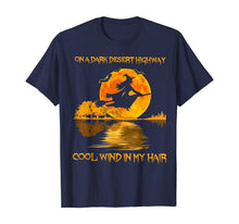 Ladda upp bild till gallerivisning, Witch Riding Brooms On A Dark Desert Highways Halloween T-Shirt 61531
