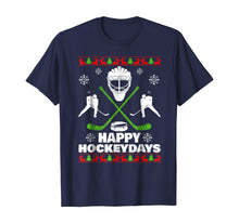 Ladda upp bild till gallerivisning, Funny shirts V-neck Tank top Hoodie sweatshirt usa uk au ca gifts for Happy Hockeydays Hockey Christmas Xmas Gift T-Shirt 155358
