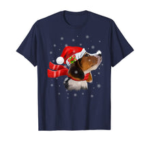 Ladda upp bild till gallerivisning, Funny shirts V-neck Tank top Hoodie sweatshirt usa uk au ca gifts for Christmas Beagle Santa Hat Dog Lover Gifts T-Shirt 724321
