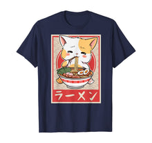 Ladda upp bild till gallerivisning, Kawaii Neko Ramen Cute Ramen Cat Japanese Noodle Funny Anime TShirt261156
