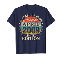 Ladda upp bild till gallerivisning, 11 Year Old Gifts April 2009 Limited Edition 11th Birthday TShirt396646
