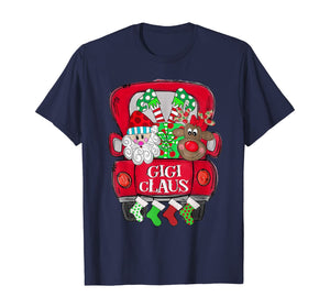 Funny shirts V-neck Tank top Hoodie sweatshirt usa uk au ca gifts for Gigi Claus Truck Christmas Santa Reindeer Pajama Gifts T-Shirt 637932