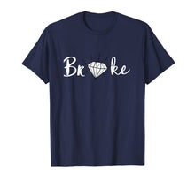 Ladda upp bild till gallerivisning, Broke - Spoiled And Broke Couples Wedding Engagement Tees 691974

