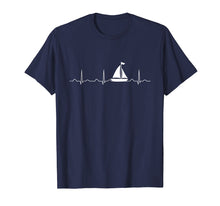 Ladda upp bild till gallerivisning, Funny shirts V-neck Tank top Hoodie sweatshirt usa uk au ca gifts for Sailing Heartbeat Boat Shirt, Funny Boating Sailor Gift 1452101
