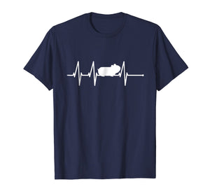 Funny shirts V-neck Tank top Hoodie sweatshirt usa uk au ca gifts for Guinea Pig Heartbeat Shirt Guinea Pig Lover Gifts Tshirt 548247