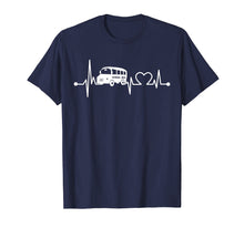 Ladda upp bild till gallerivisning, Funny shirts V-neck Tank top Hoodie sweatshirt usa uk au ca gifts for School Bus Driver Heartbeat T-Shirt Funny Cool Loves Gift 2710119
