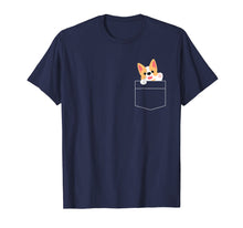 Ladda upp bild till gallerivisning, Funny shirts V-neck Tank top Hoodie sweatshirt usa uk au ca gifts for Funny Dog Lover Gifts T-shirt Cute Corgi Puppy Pocket Shirt 2267163
