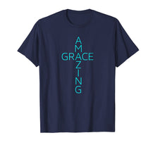 Ladda upp bild till gallerivisning, Funny shirts V-neck Tank top Hoodie sweatshirt usa uk au ca gifts for Amazing Grace Cross T-shirt Gods Grace &amp; Mercy T Shirt 2497892

