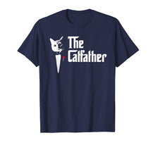 Ladda upp bild till gallerivisning, The CatFather T Shirt, Father Of Cats T Shirt, Funny Cat Dad
